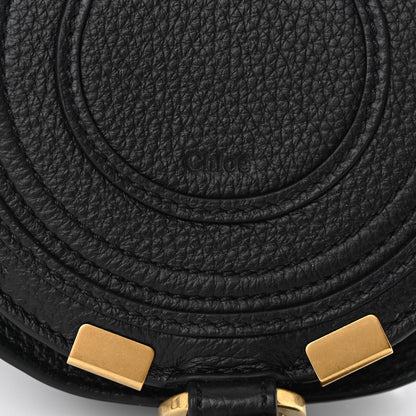 Chloe Calfskin Nano Marcie Saddle Bag Black 7 of 11