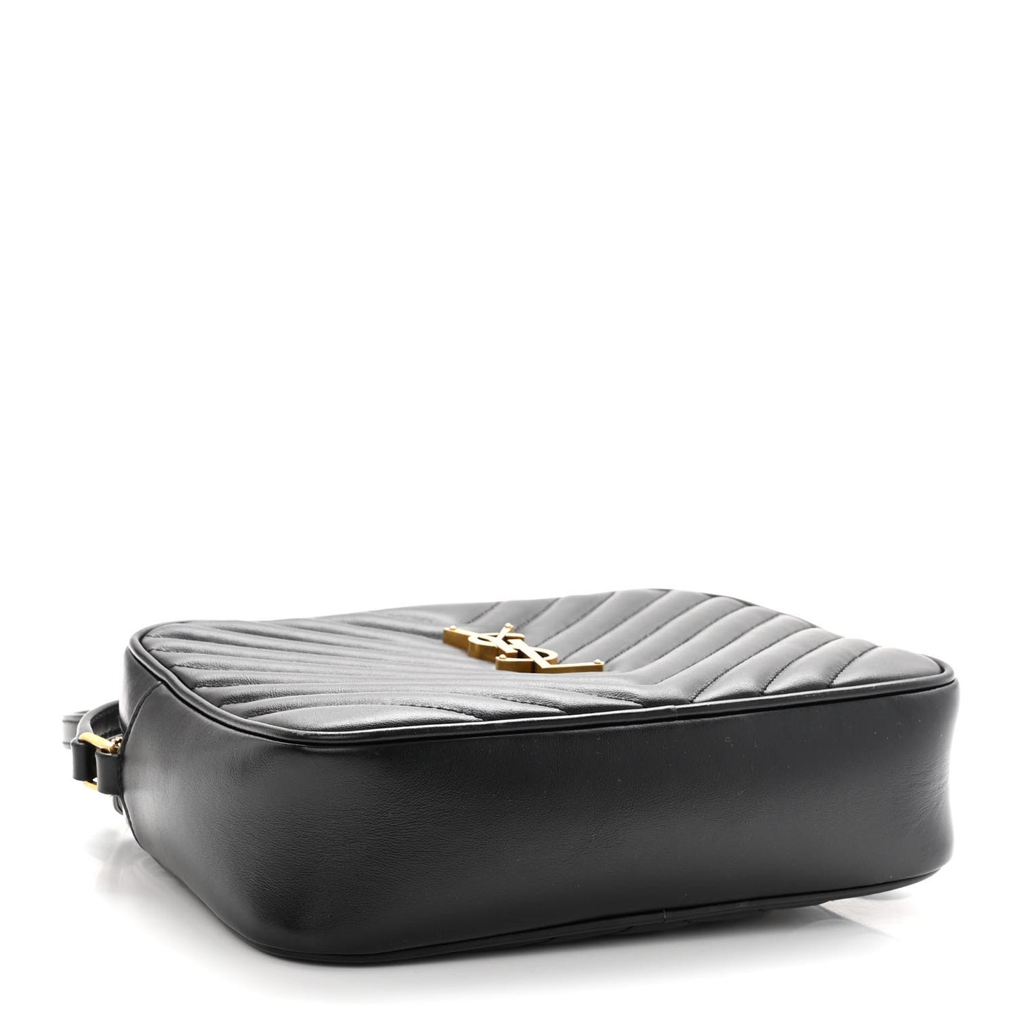 Calfskin Matelasse Monogram Lou Camera Bag Black