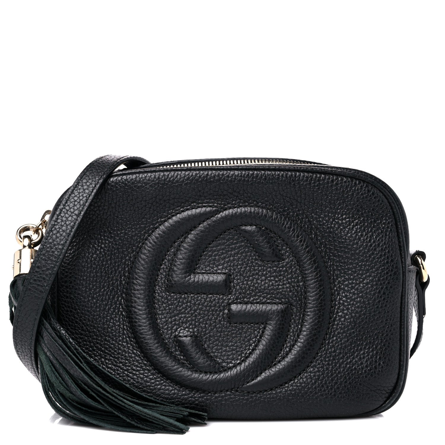 Gucci Pebbled Calfskin Small Soho Disco Bag Black 1 of 13