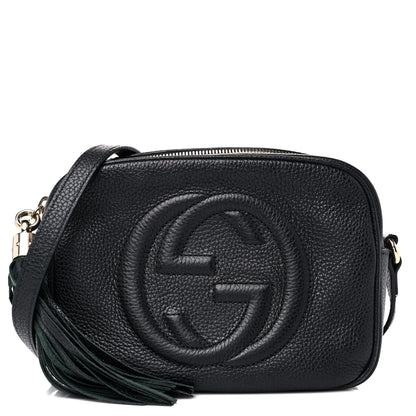 Gucci Pebbled Calfskin Small Soho Disco Bag Black 1 of 13