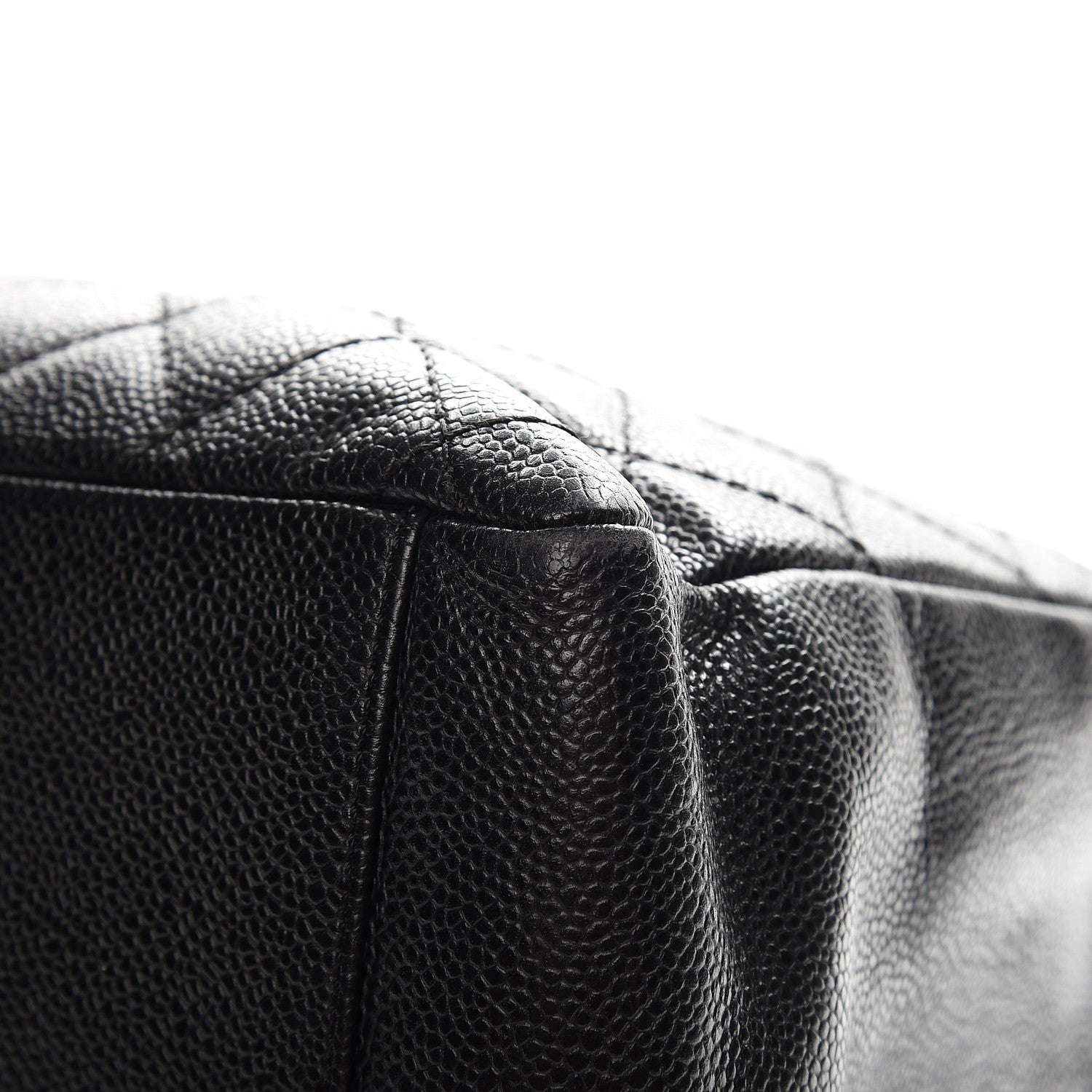 Chanel Caviar Quilted Grand Shopping Tote GST Black 9 of 12
