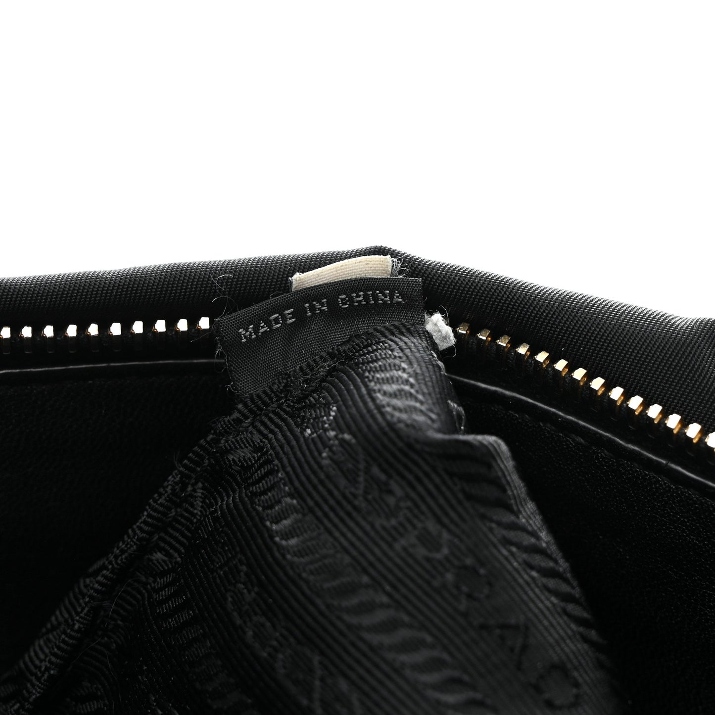 Tessuto Nylon Soft Calfskin Shopping Satchel Black