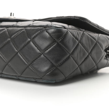 Chanel Lambskin Quilted Jumbo Single Flap Black 10 of 13