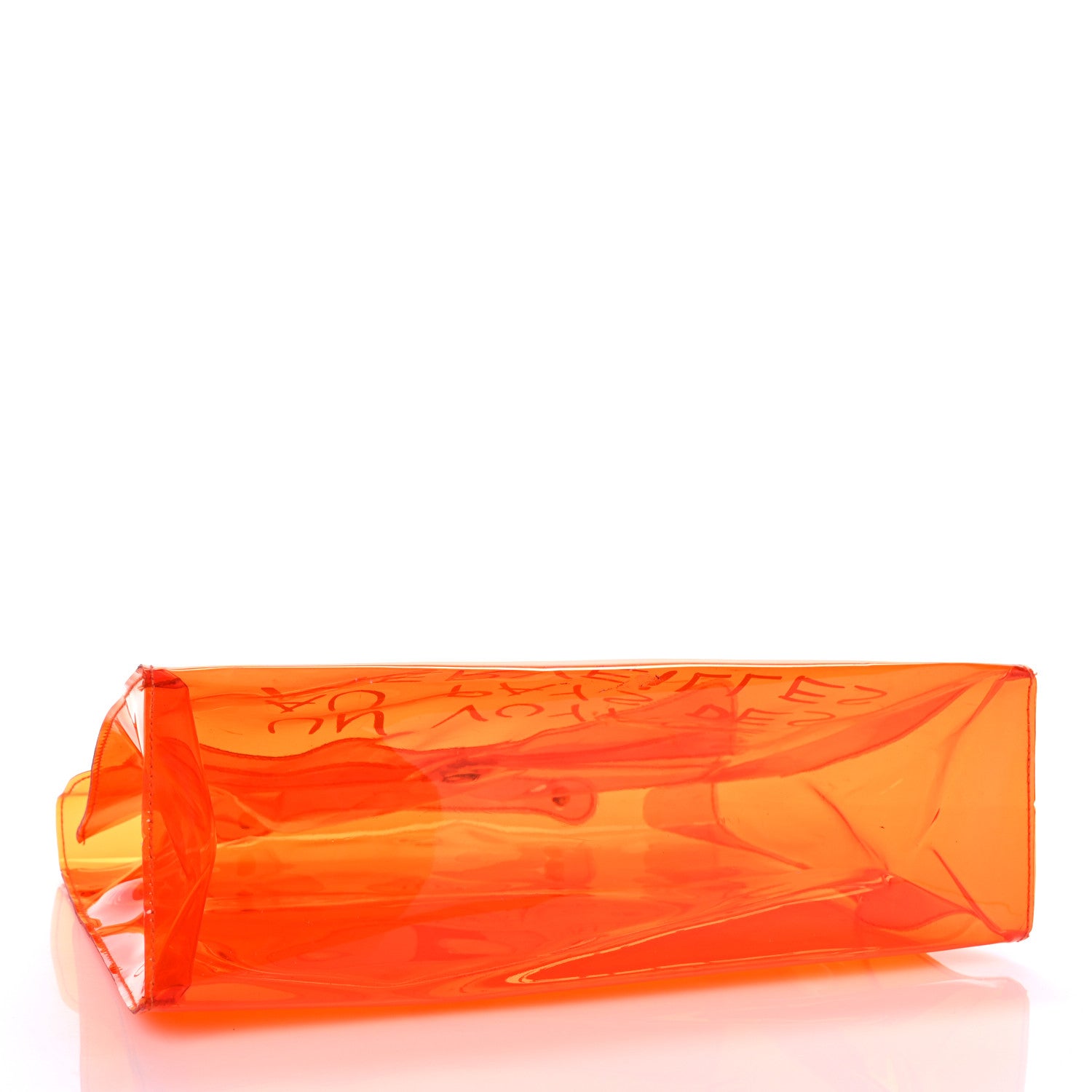 Hermes Vinyl Souvenir De L'Exposition Kelly Orange 4 of 11