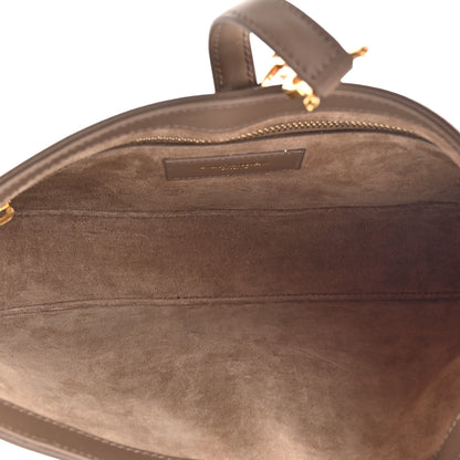 Saint Laurent Smooth Calfskin Le 5 A 7 Hobo Taupe 5 of 12