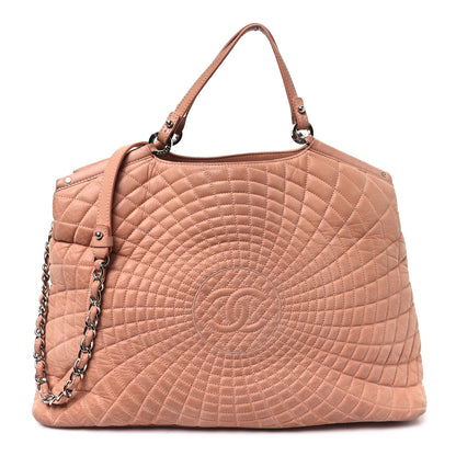 Chanel Iridescent Calfskin Large Sea Hit Tote Pink 1 of 13
