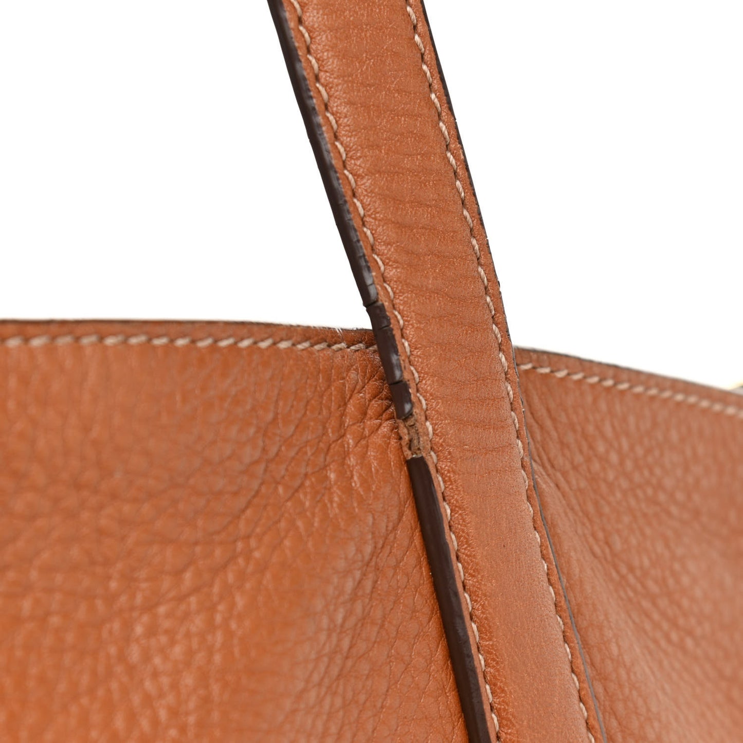 Vitello Daino Tote Cannella