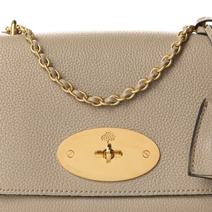 Mulberry Small Classic Grain Calfskin Small Lily Flap Solid Grey 9 of 9