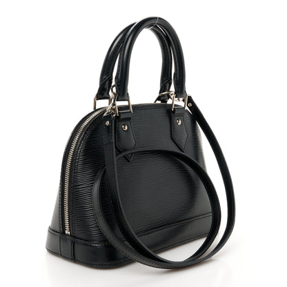 Louis Vuitton Epi Alma BB Black 3 of 11