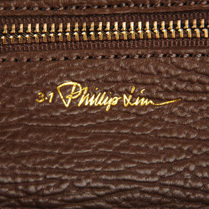 3.1 Phillip Lim 3.1 Leather Medium Pashli Satchel Taupe 10 of 13