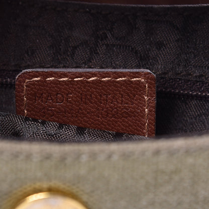 Christian Dior Canvas Calfskin Street Chic Columbus Ave Green 7 of 15