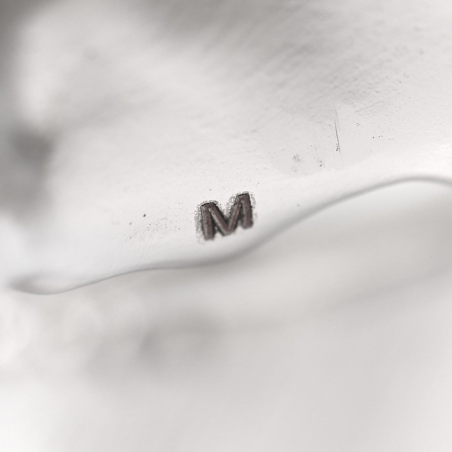 Metal Crystal GG Ring M Silver Blue