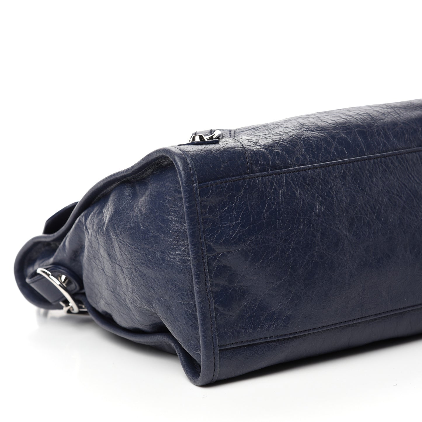 Agneau Classic Silver Hardware City Gris Chartreux