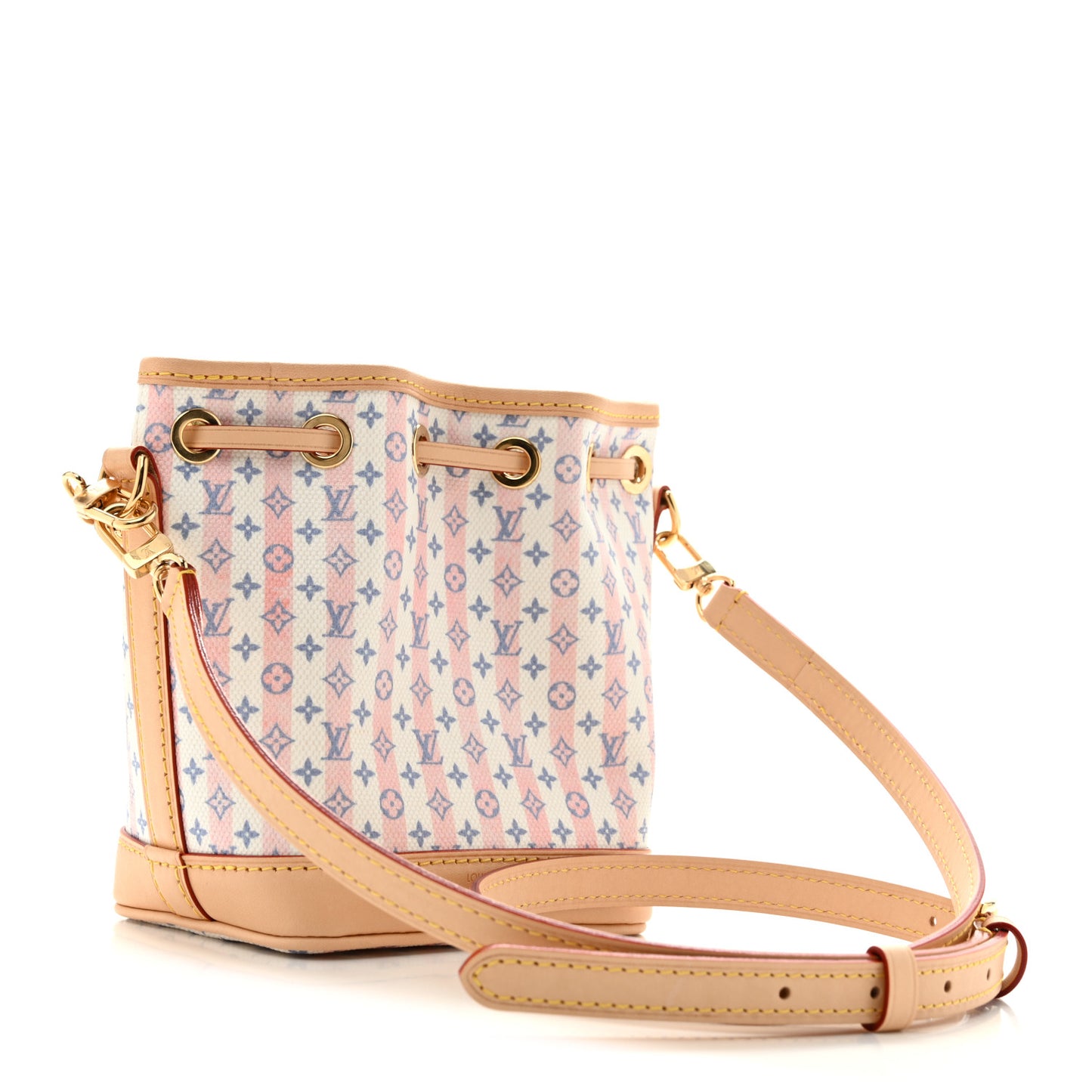 Minigram LV Stamp Nano Noe Blue