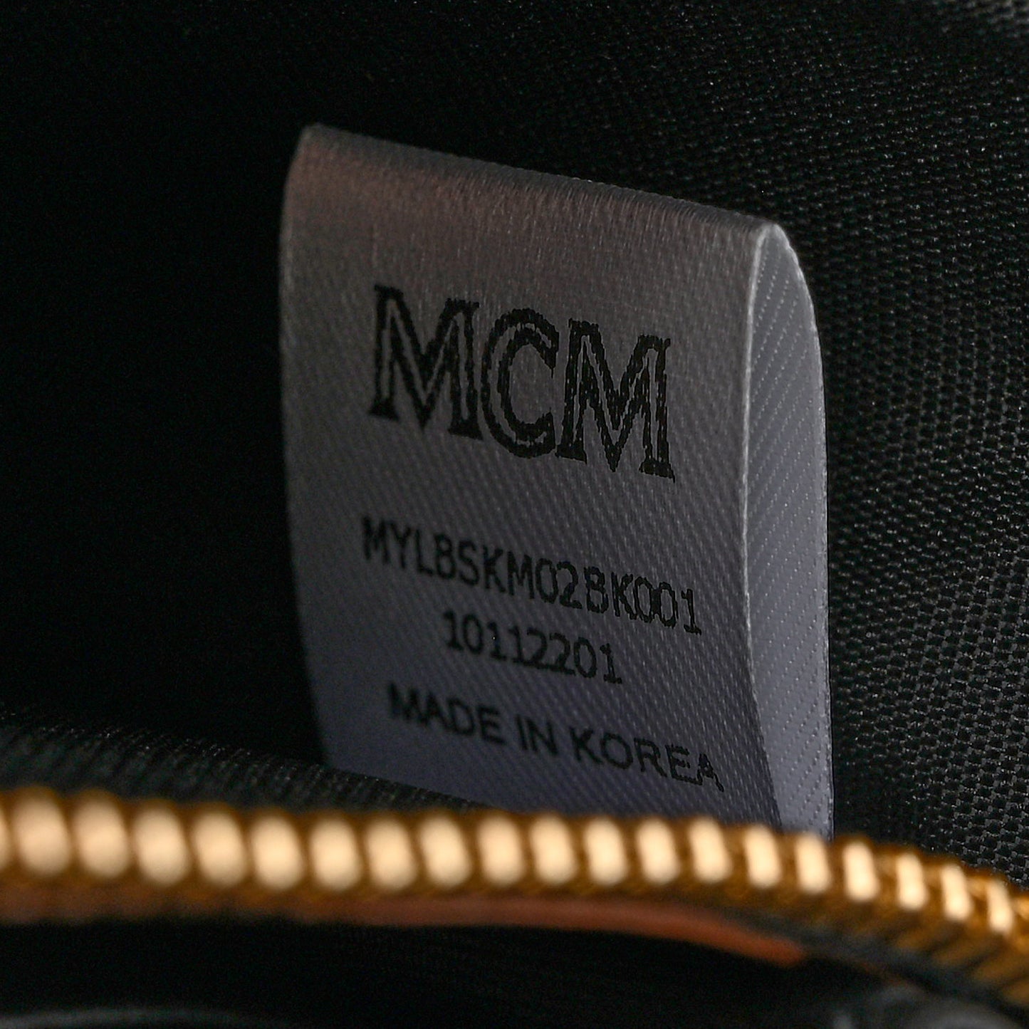 Calfskin Ottomar Monogram Large Aren Zip Wallet Black