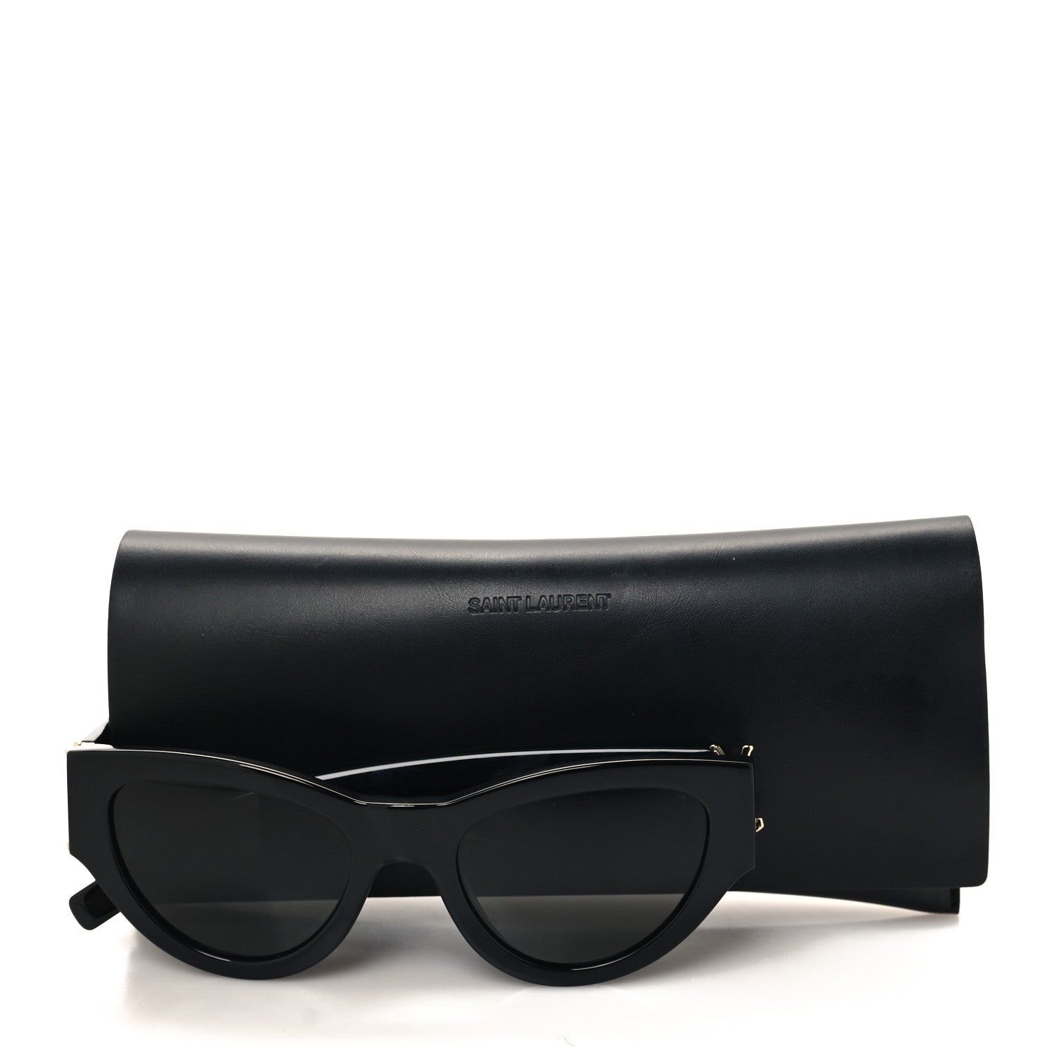 Saint Laurent Acetate Sunglasses SL M94 Black 8 of 8