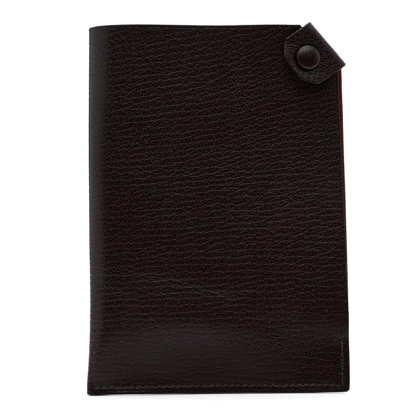 Chevre Mysore Tarmac PM Passport Holder Rouge Sellier