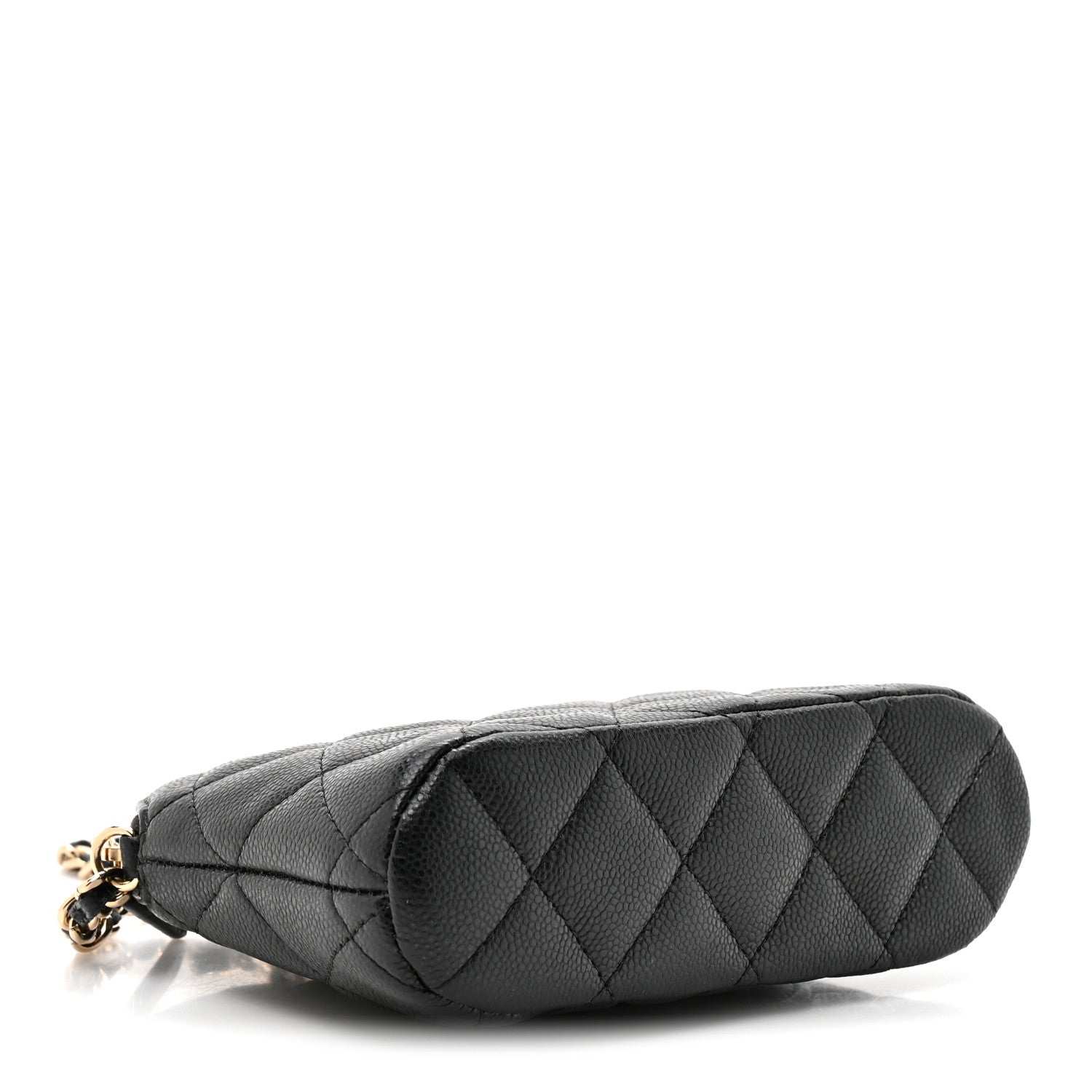 Chanel Caviar Quilted Classic Clutch with Chain Black 4 of 11