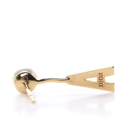 Christian Dior Pearl My ABCDior A Tribale Earring Gold 4 of 5
