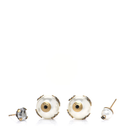 Christian Dior Mise En Dior Tribal Crystal Charm Earrings 3 of 3