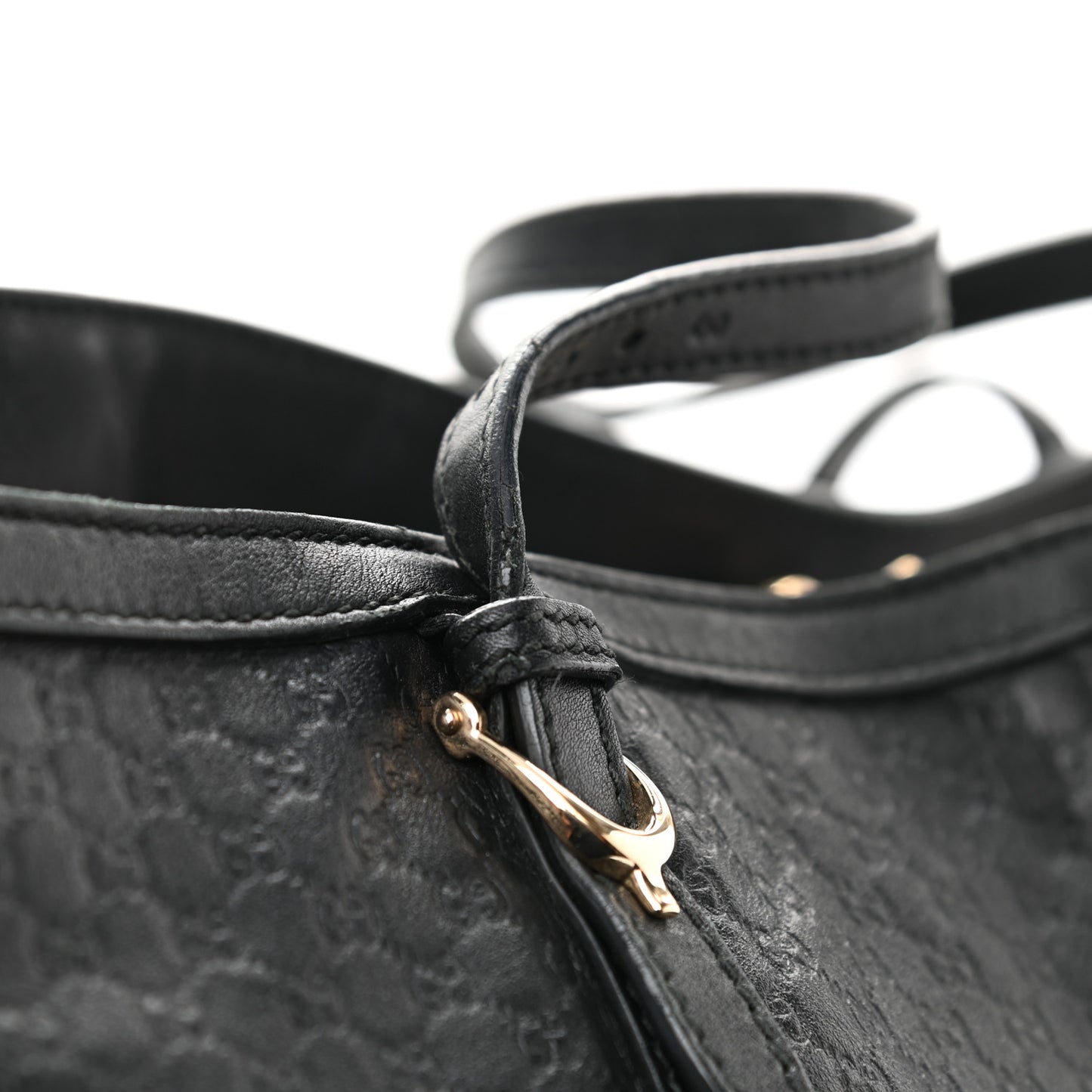 Microguccissima Medium Nice Tote Black