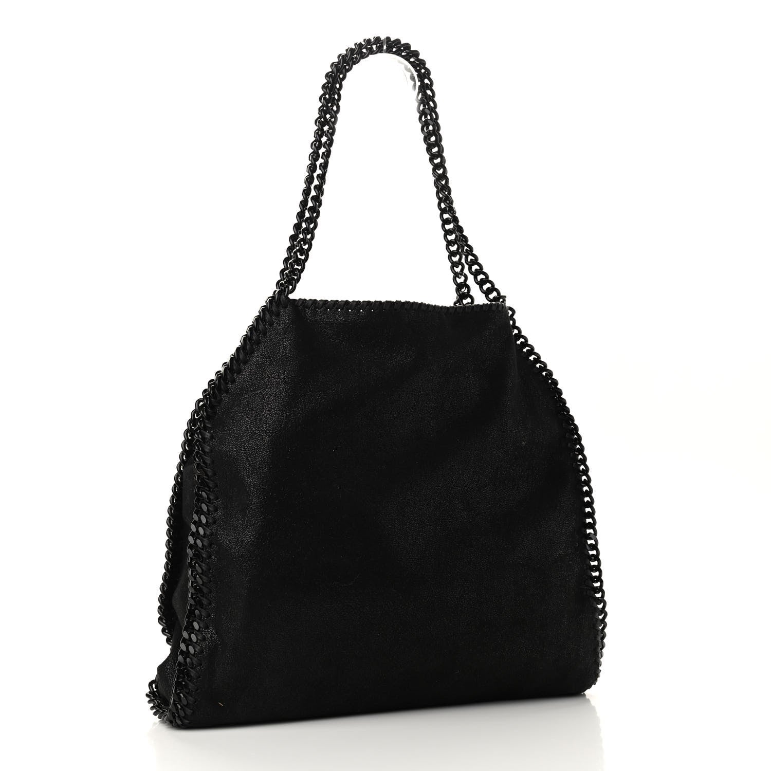 Stella McCartney Shaggy Deer Small Falabella Tote Black 3 of 9