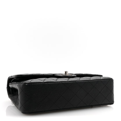 Chanel Caviar Quilted Medium Double Flap Black 4 of 10