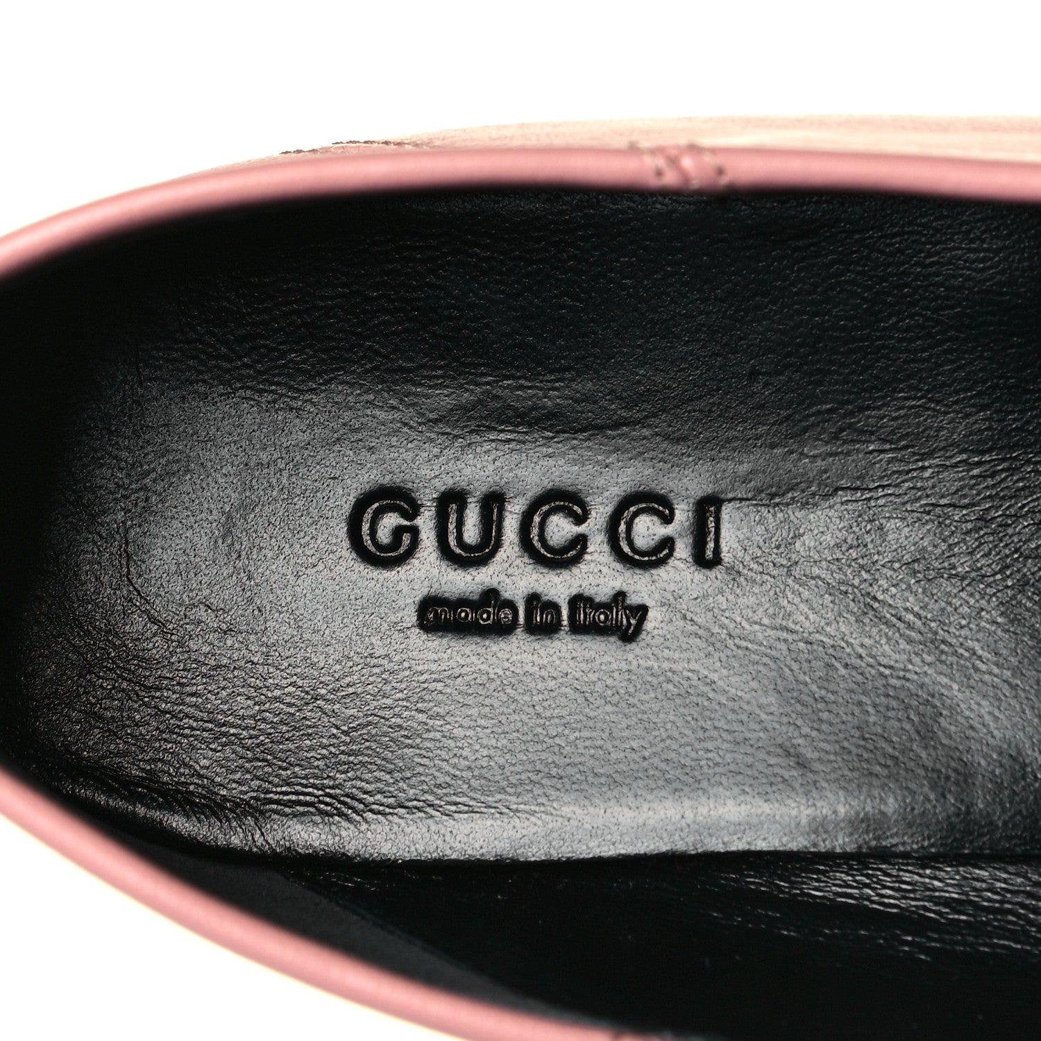 Gucci Lambskin Womens Brixton Horsebit Loafers 39 Perfect Pink 7 of 10