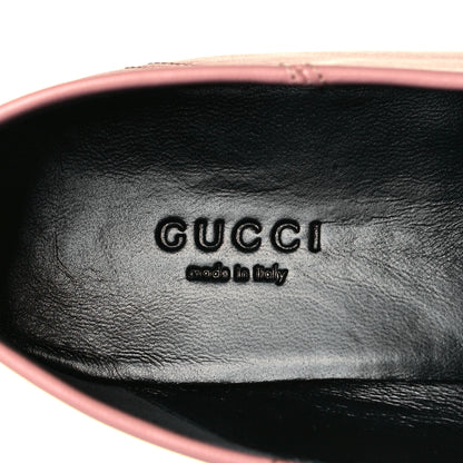 Gucci Lambskin Womens Brixton Horsebit Loafers 39 Perfect Pink 7 of 10