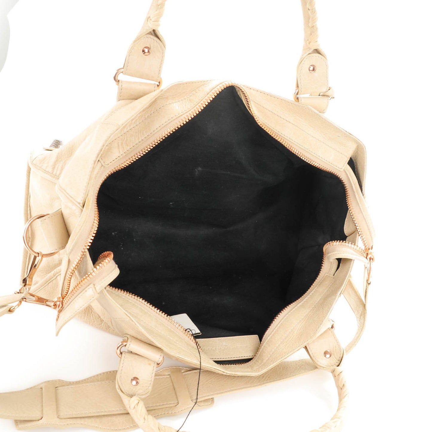 Agneau Giant 21 Rose Gold Hardware Part Time Praline