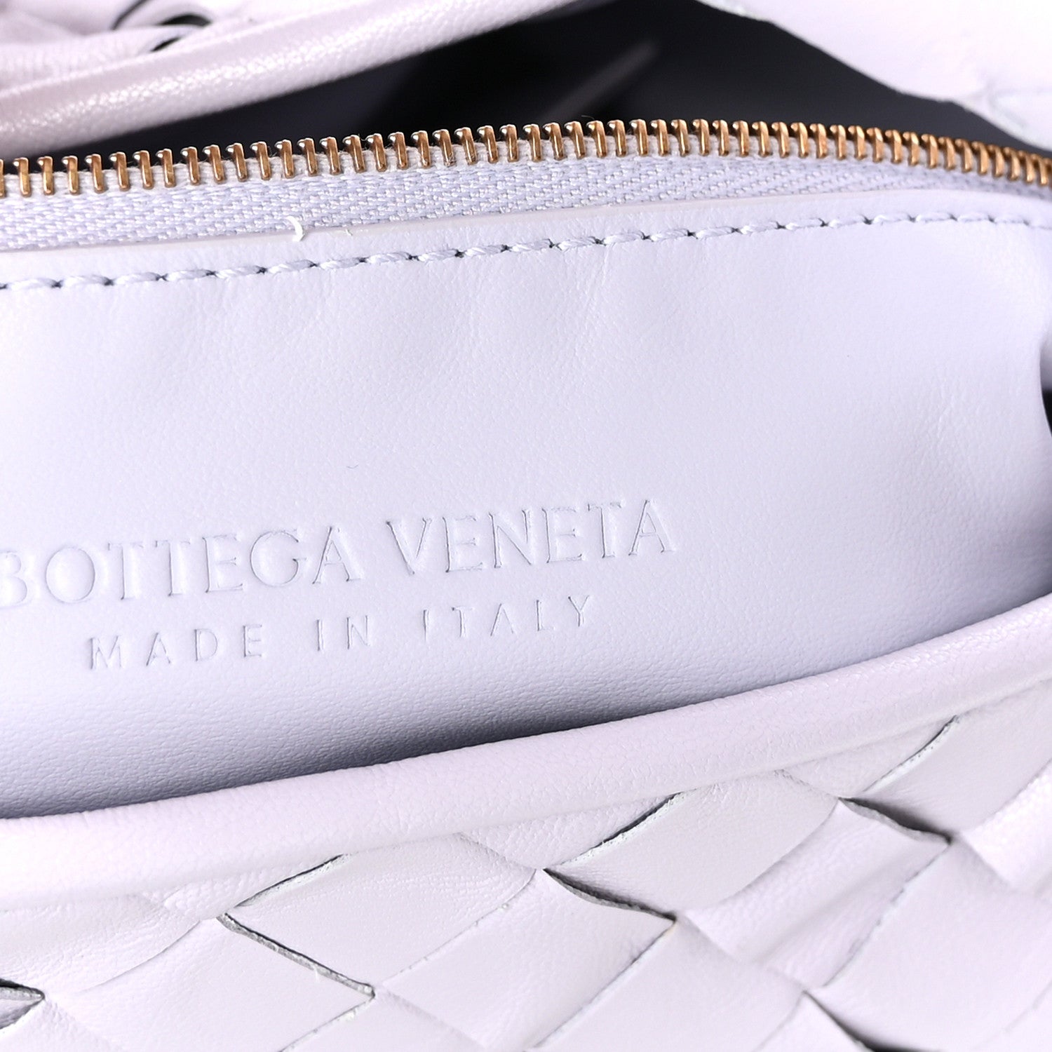 Bottega Veneta Calfskin Intrecciato Small Hop Oyster Lilac 6 of 10