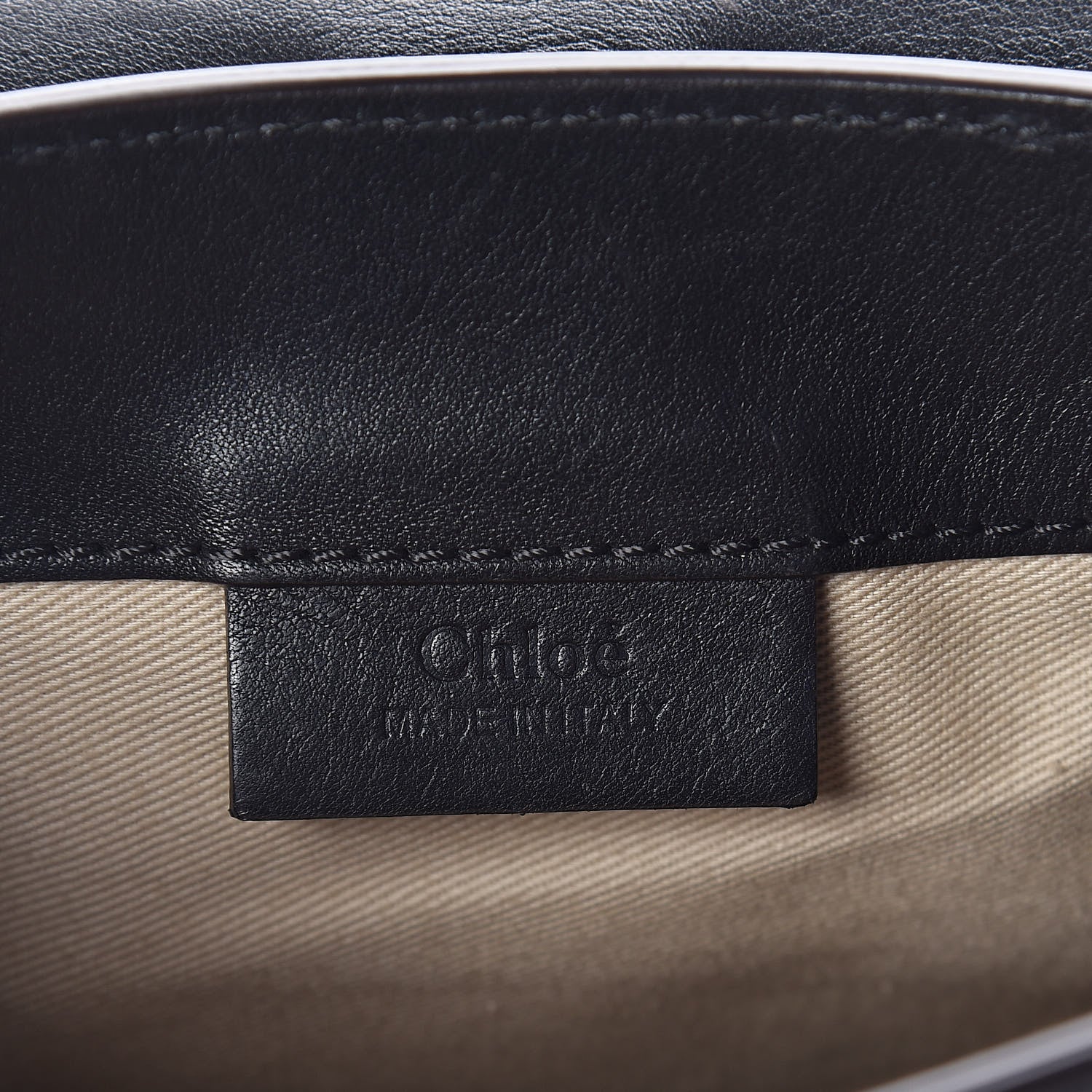 Chloe Suede Calfskin Mini Faye Backpack Black 6 of 10