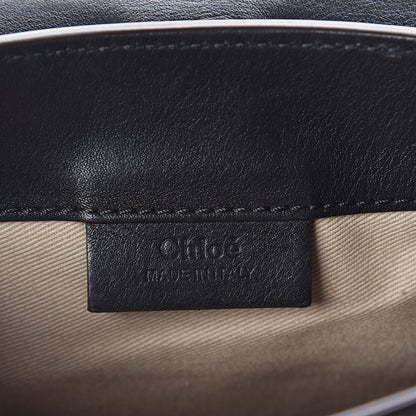 Chloe Suede Calfskin Mini Faye Backpack Black 6 of 10