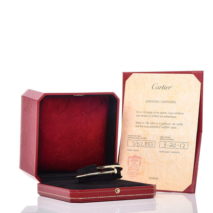 Cartier 18K Yellow Gold Juste Un Clou Bracelet 17 5 of 5