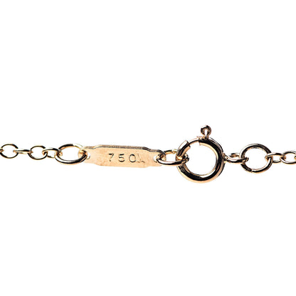Tiffany 18K Yellow Gold Signature X Pendant Necklace 6 of 7