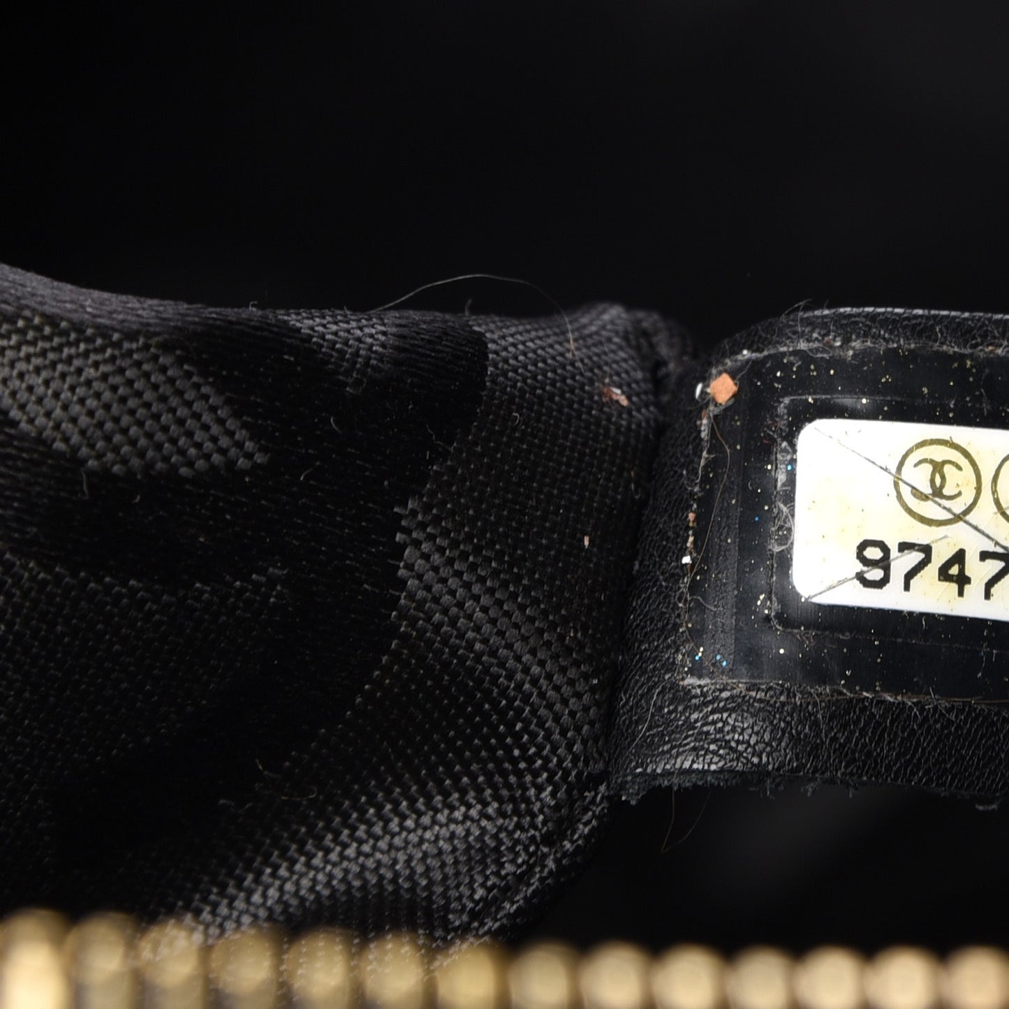 Caviar Bekko Chain Camera Bag Black