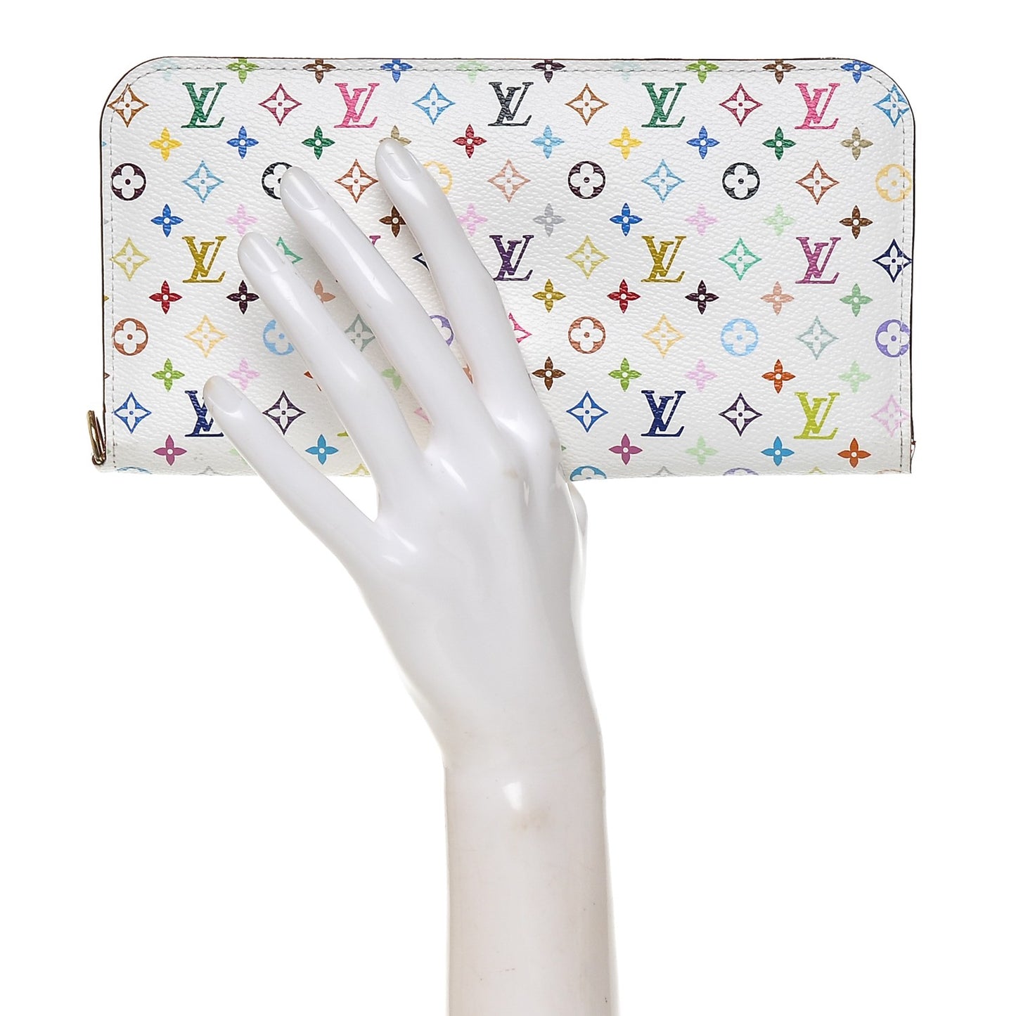 Monogram Multicolor Insolite Wallet White Litchi