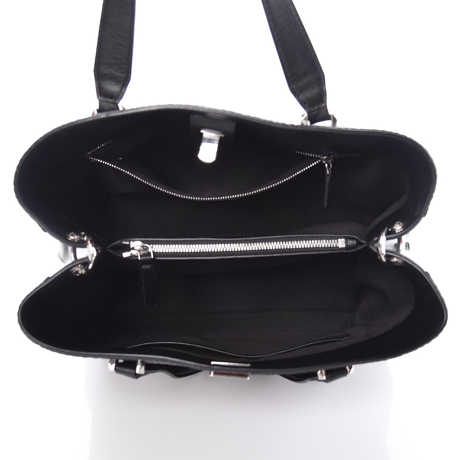 MCM Visetos Large Essential Tote Black 8 of 14