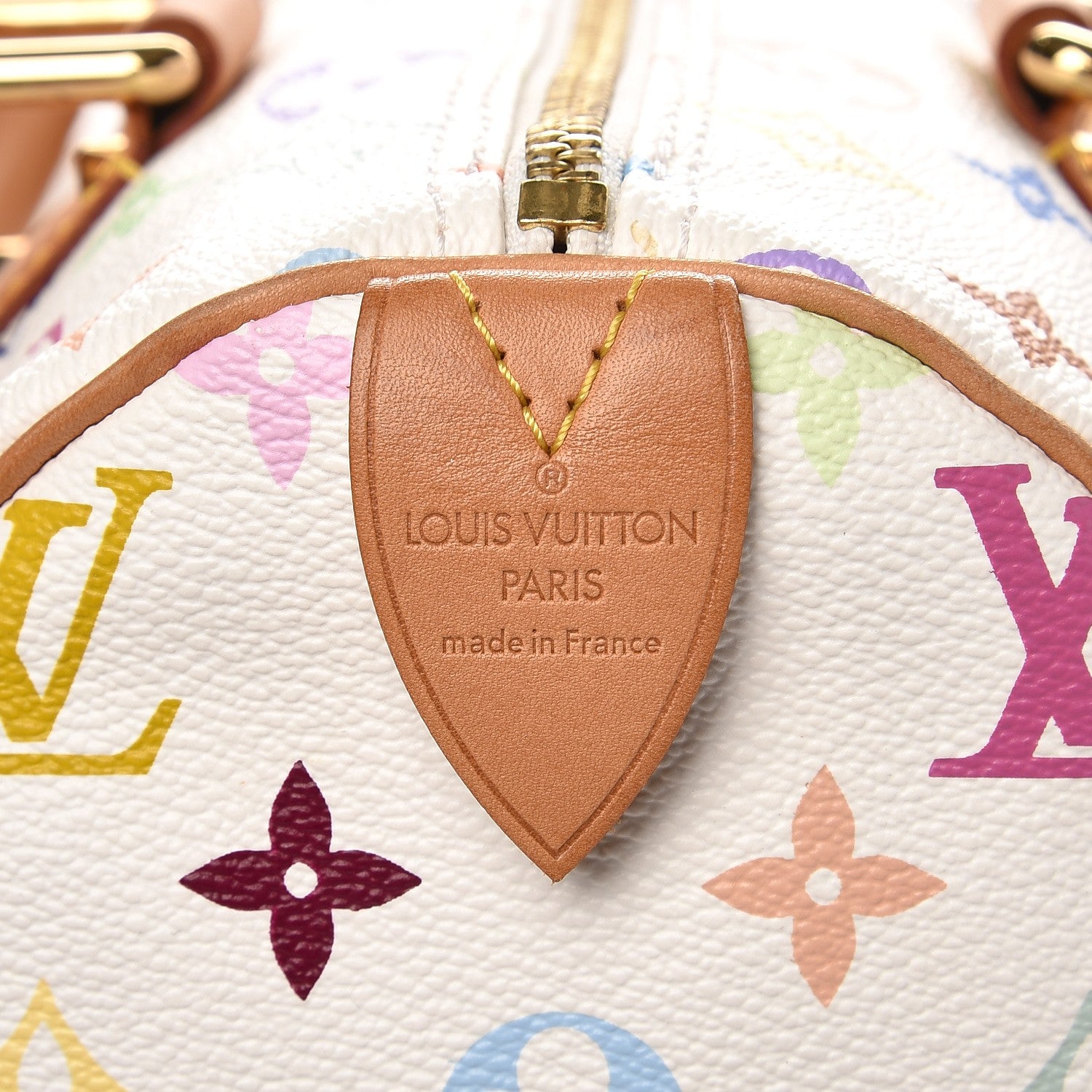 Louis Vuitton Monogram Multicolor Speedy 30 White 7 of 11