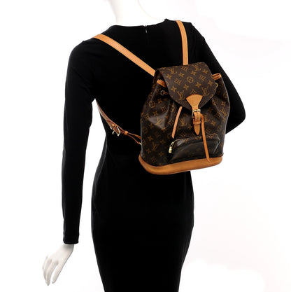 Louis Vuitton Monogram Montsouris MM Backpack 2 of 11
