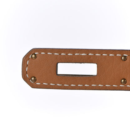 Hermes Taurillon Clemence Kelly Retourne 28 Toffee 32 of 37