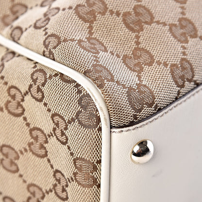 Gucci Monogram Medium Peggy Braided Tote Off White 10 of 12