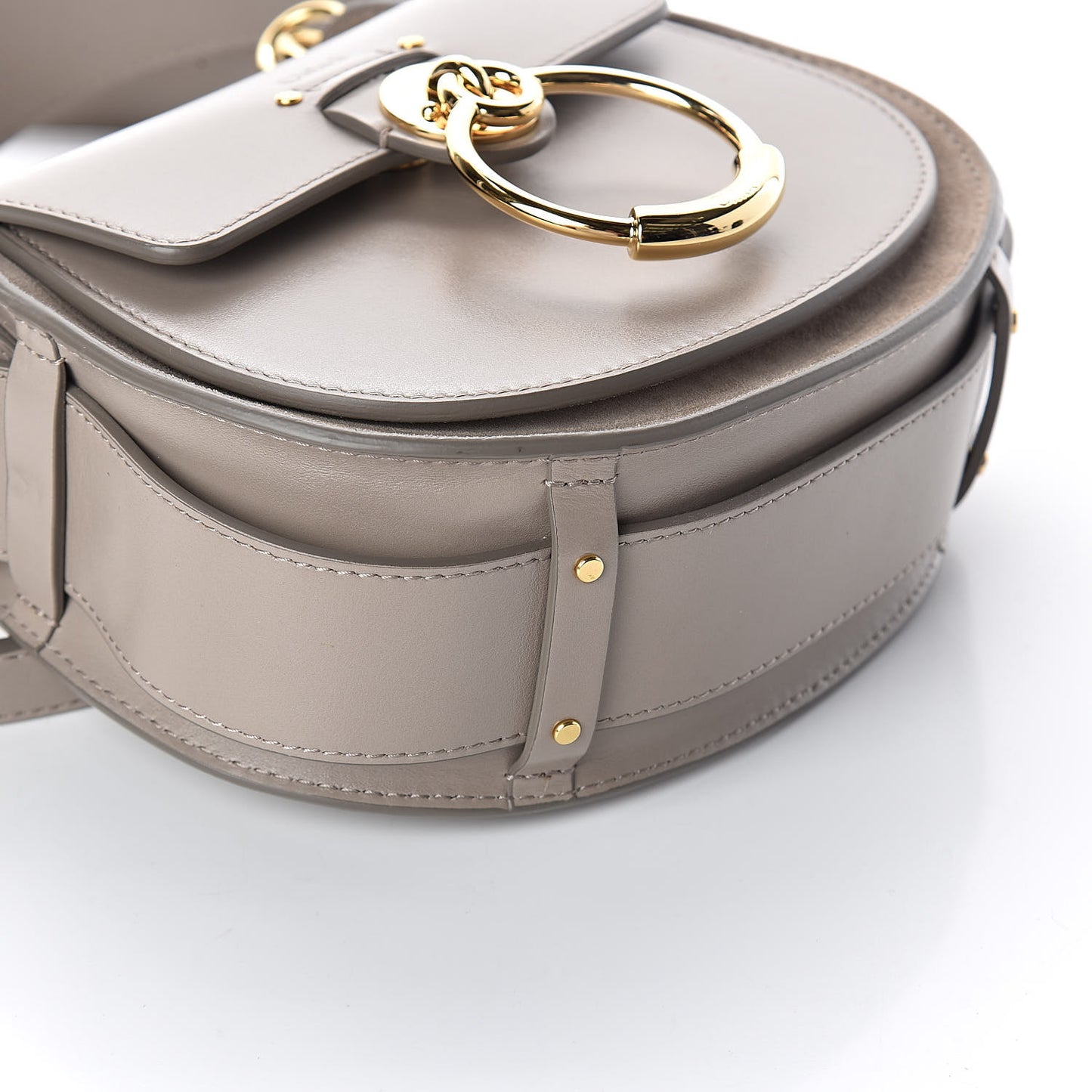 Calfskin Small Tess Bag Motty Grey