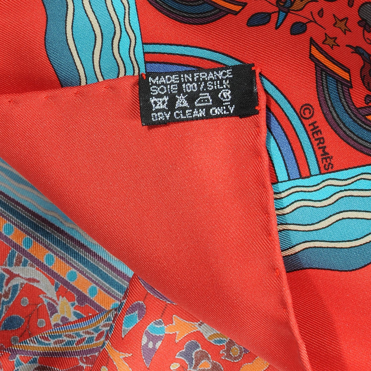 Hermes Silk Les Jardins D Armenie Scarf 90 5 of 8