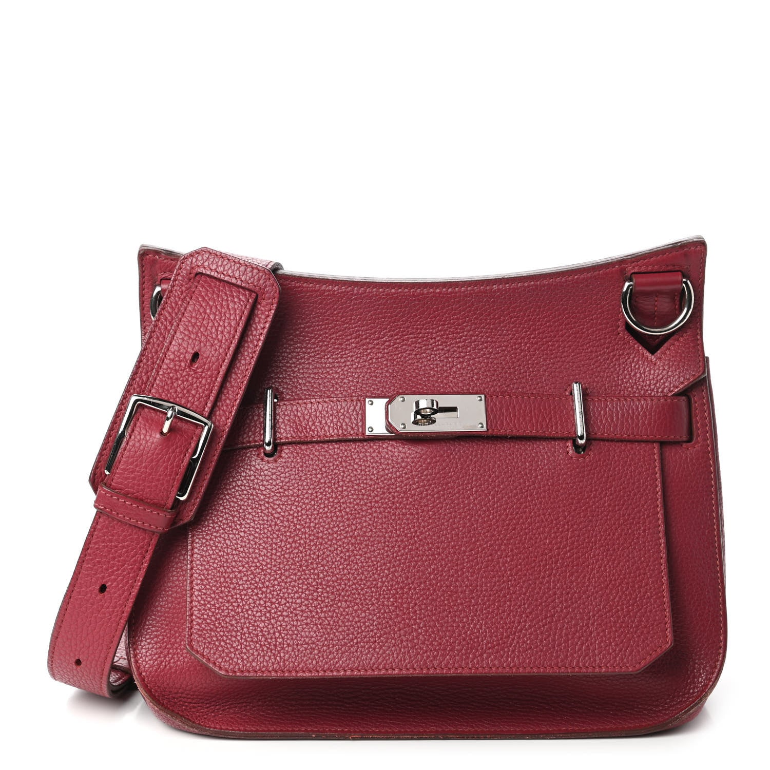 Hermes Taurillon Clemence Jypsiere 31 Rubis 1 of 13