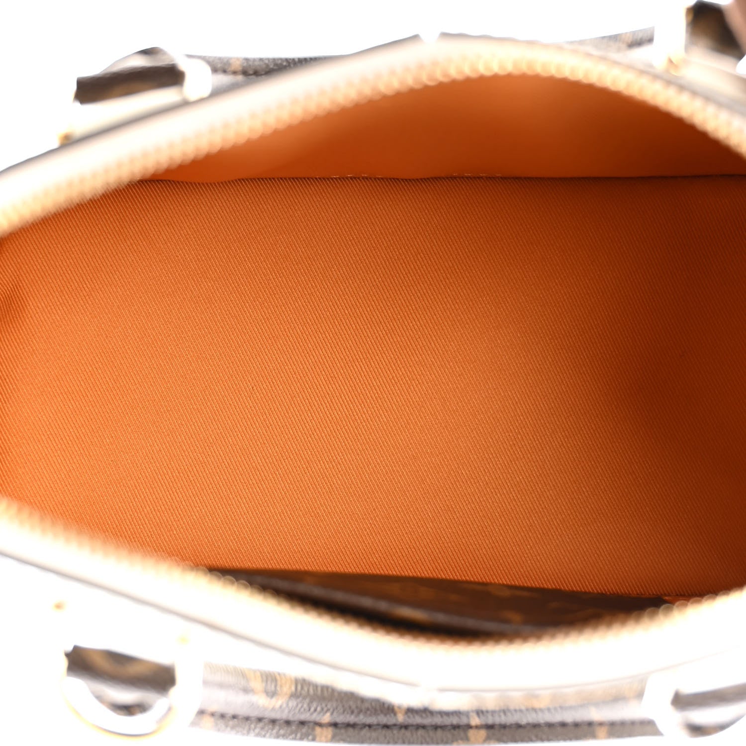 Louis Vuitton Patent Monogram Alma BB White 5 of 13