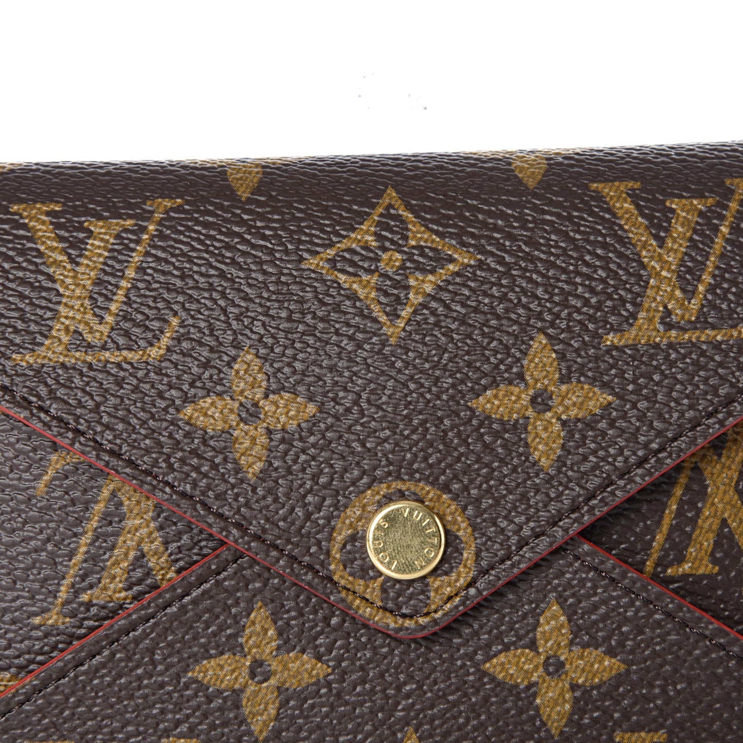 Monogram Medium Kirigami Pochette Insert Coquelicot