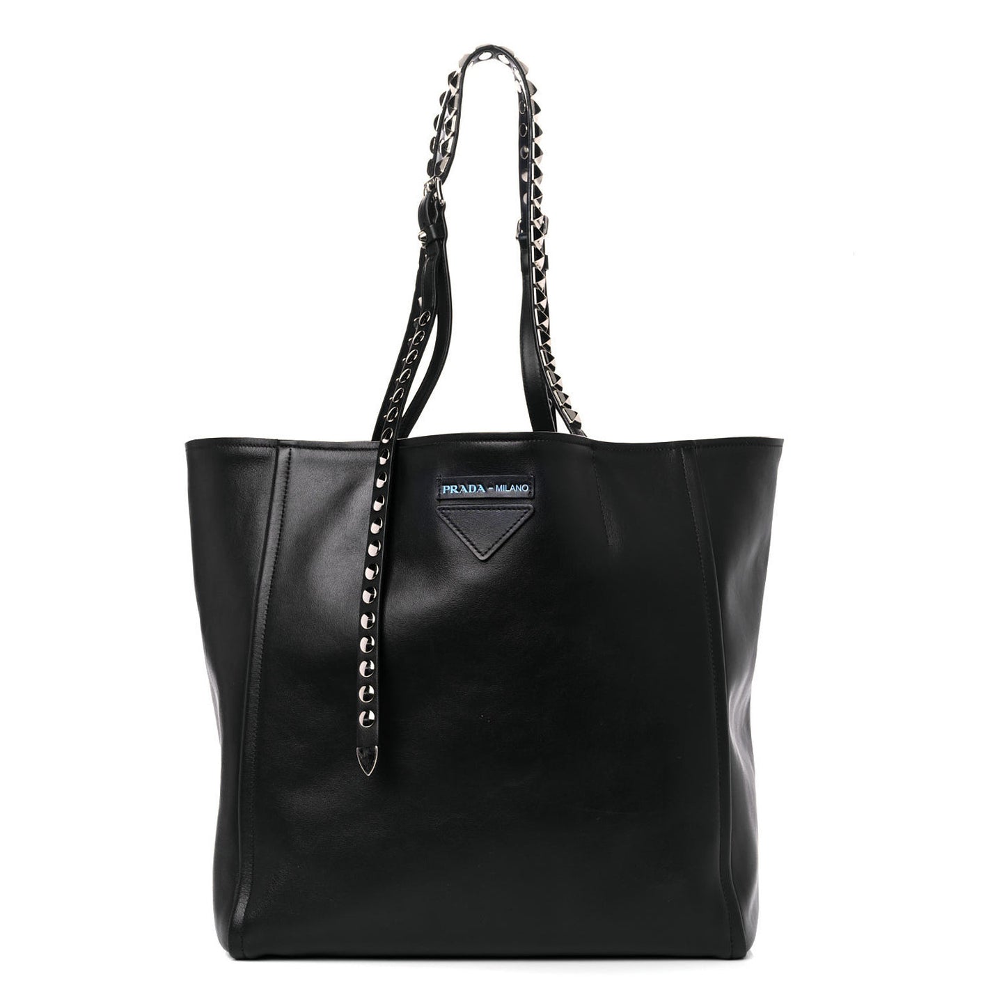 Grace Lux Studded Large Concept Shopper Tote Black