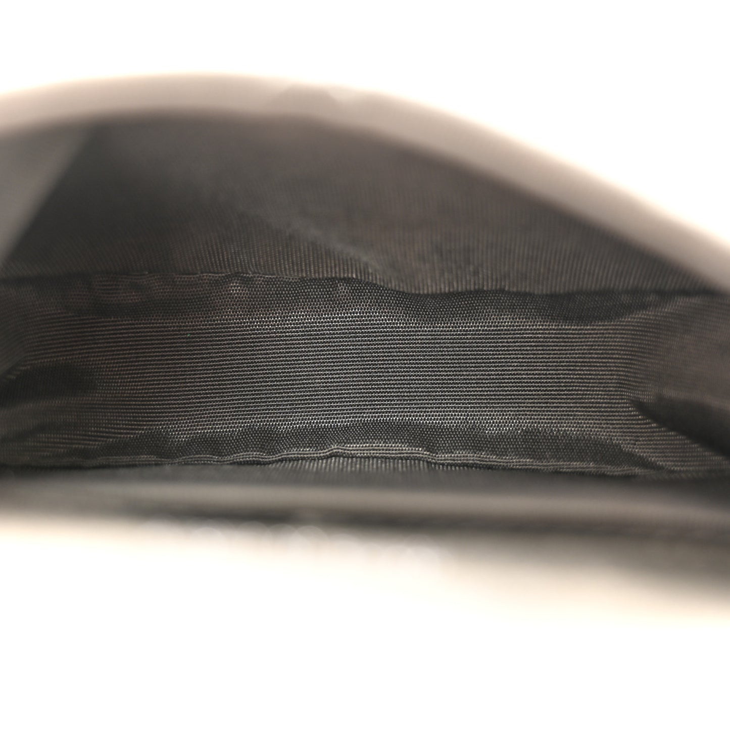 Metallic Calfskin Quilted Mini Coco Mail Clutch Ruthenium