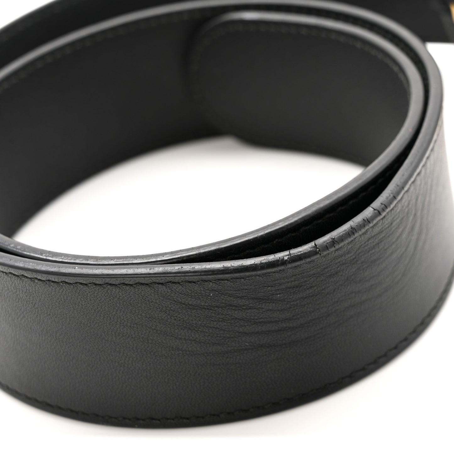 Calfskin Double G 40mm Belt 70 28 Black